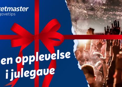 Ticketmaster Julegavetips – Gi en opplevelse i julegave!