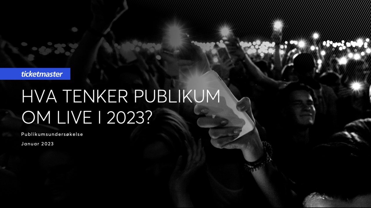Hva tenker publikum om live i 2023?
