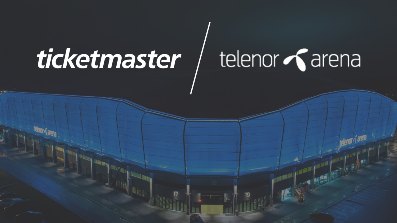 Telenor Arena signerer en ny langsiktig avtale med Ticketmaster!