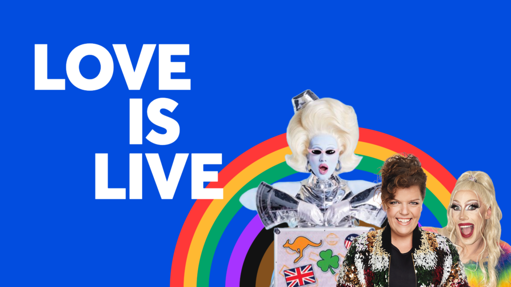 Vi feirer Pride med kampanjen Love is Live – hele juni