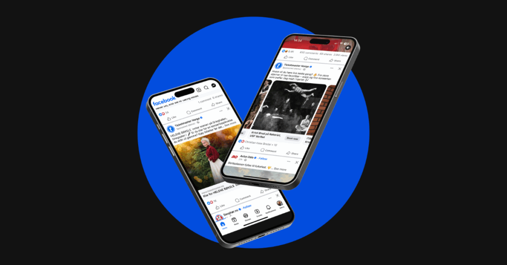 Automatisk annonsering på Facebook og Instagram
