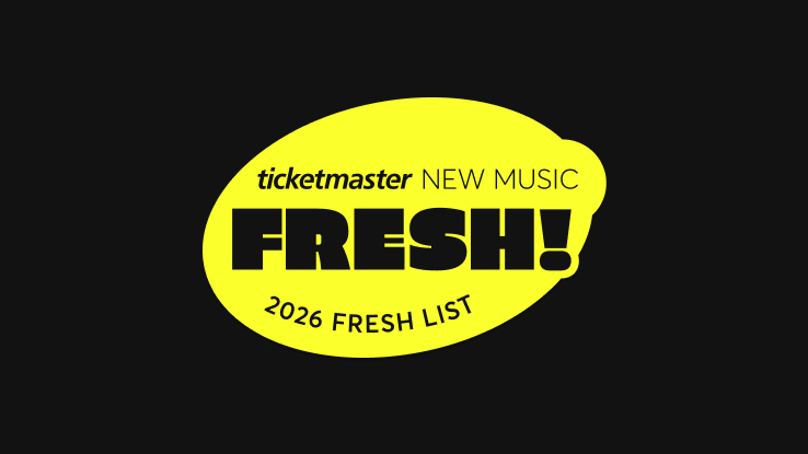 Ticketmaster New Music Fresh List