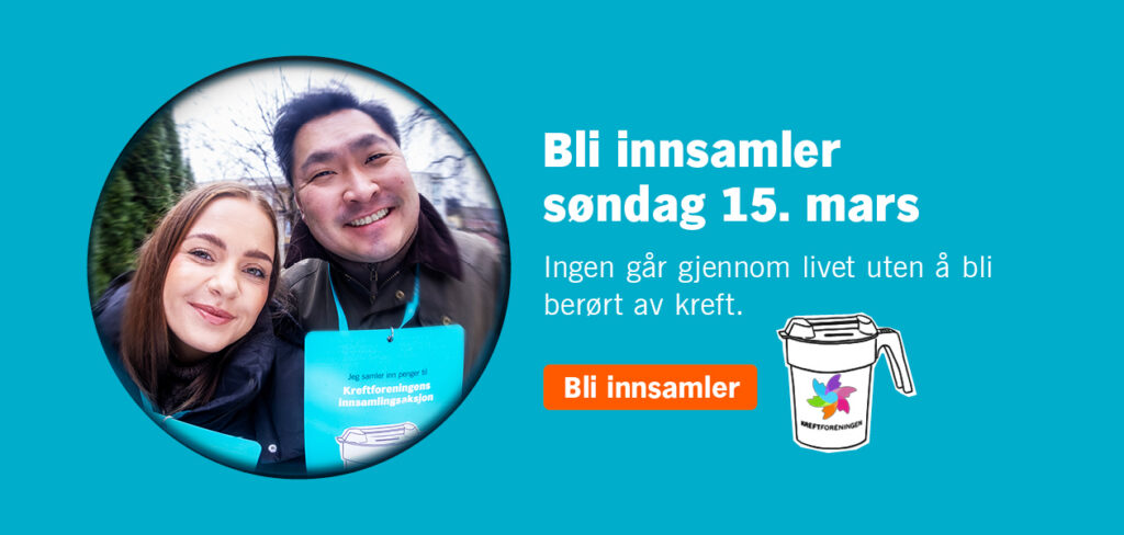 Kreftforeningens innsamlingsaksjon 2026